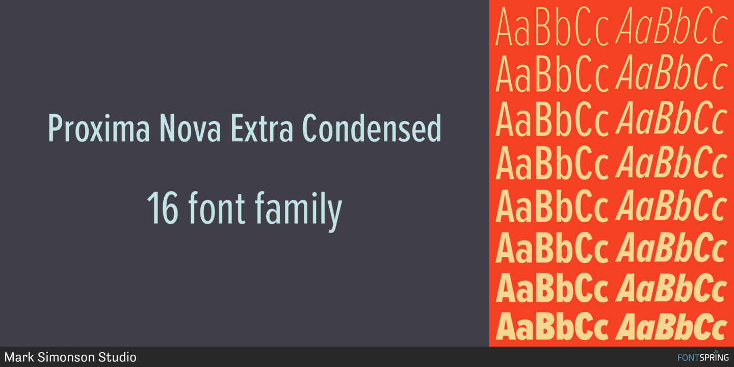 proxima nova font for adobe